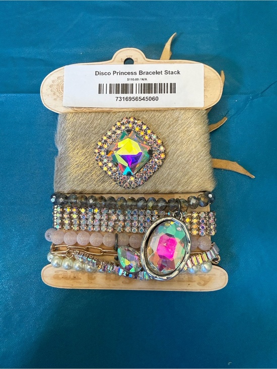 Art By Amy Labbe Jewelry - Disco Princess Bracelet Stack